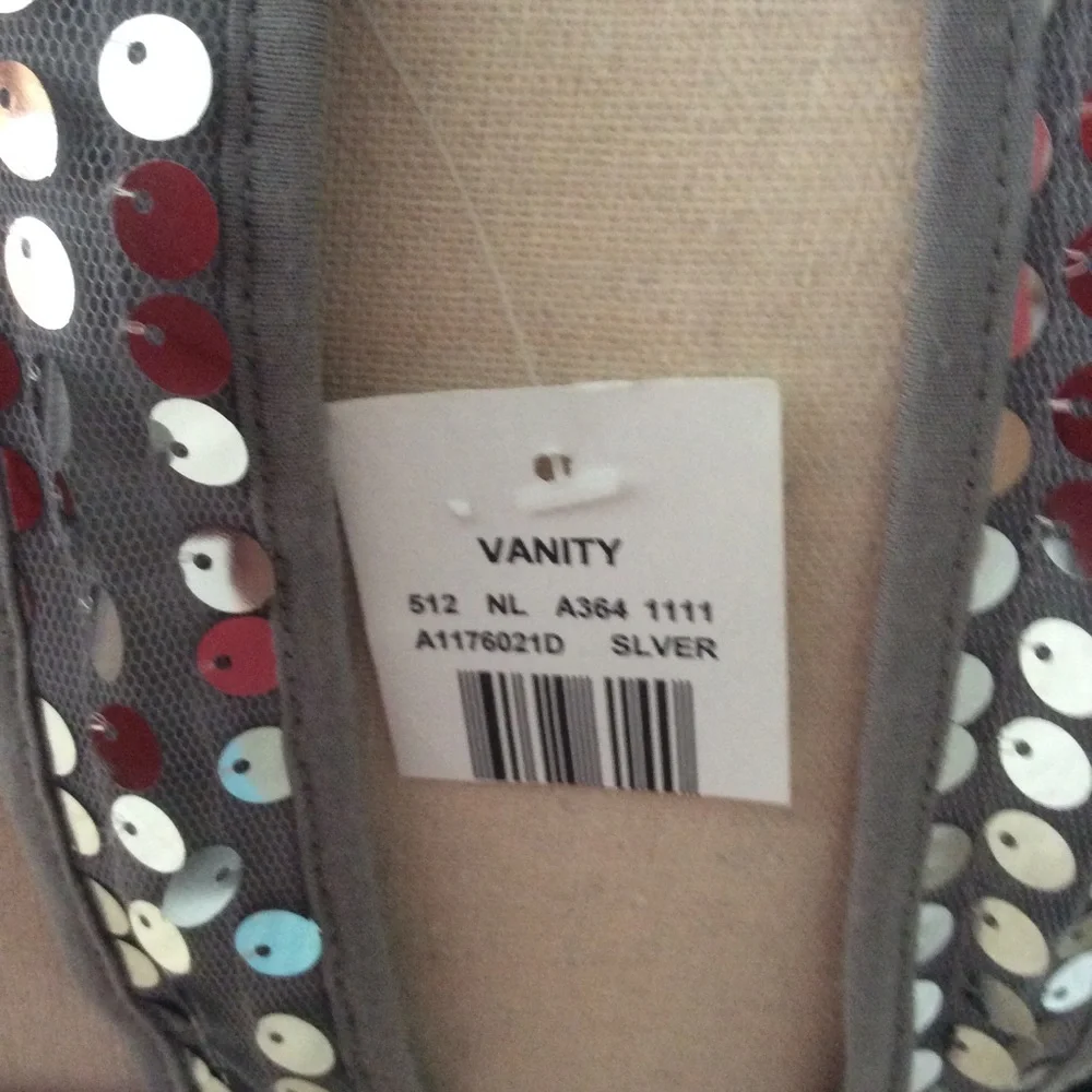 NWT Vanity Sequin Dress, Sz L - Picture 6 of 9